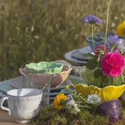 Flora tekopp 32,5 cl hvit