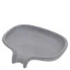 Flow såpeskål m/avrenning 14x11 cm betong grå