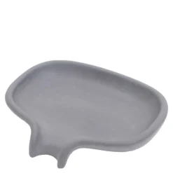 Flow såpeskål m/avrenning 14x11 cm betong grå