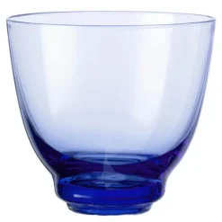 Flow vannglass 35 cl mørk blå