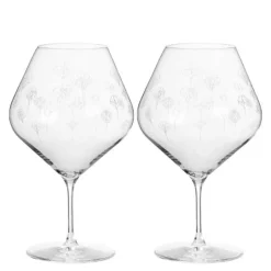 Flower vinglass 89 cl 2 stk