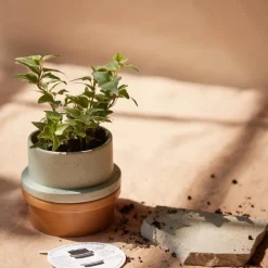 Folia duftlys salt/sage baby blue