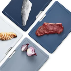 Folio sky skjærebrett 4 stk blåtoner