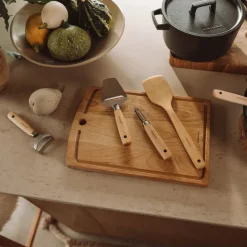 Folken ostehøvel for harde oster 20 cm tre/stål