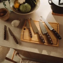 Folken santokukniv 16 cm tre/stål