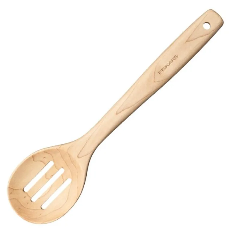 Folken skje perforert 29 cm tre