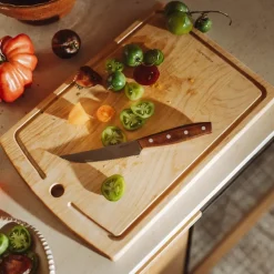 Folken tomatkniv 12 cm tre/stål