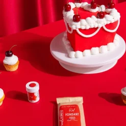 Fondant 250 g rød
