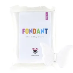 Fondant 250g hvit