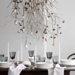 Forest Tales sopp 4,5 cm blank hvit