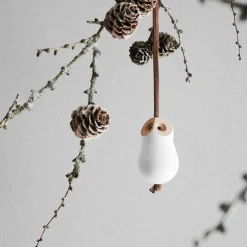 Forest Tales ugle 4 cm blank hvit