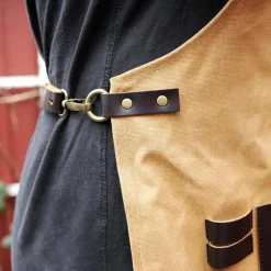 Forkle vokset 100x66 cm brunt