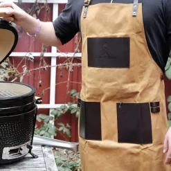 Forkle vokset 100x66 cm brunt