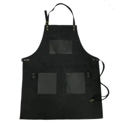 Forkle vokset 100x66 cm svart