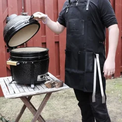 Forkle vokset 100x66 cm svart