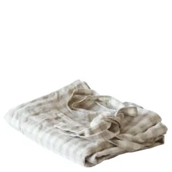 Forkle 90x75 cm gingham natural