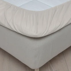 Formsydd laken 90x200 cm lys beige