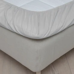 Formsydd laken 90x200 cm lys grå