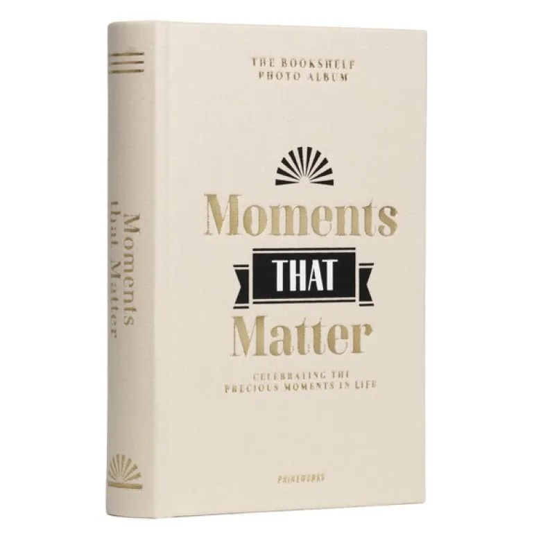 Fotoalbum bookshelf fotoalbum moments that matter