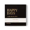 Fotoalbum happy days liten svart