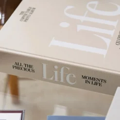 Fotoalbum life beige