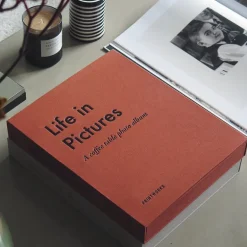 Fotoalbum life in pictures oransje