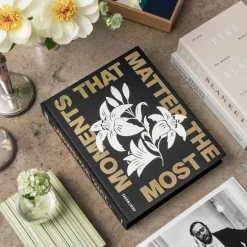 Fotoalbum moments that matters the most svart