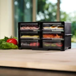 Fresh påleggsboks 45 cl svart