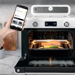 Frittstående dampovn COF01 hvit