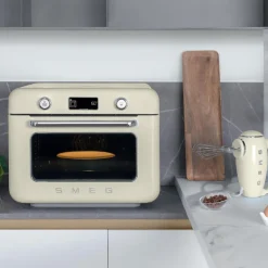 Frittstående dampovn COF01 krem