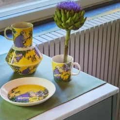 Frokostbolle 15 cm Hemulen gul