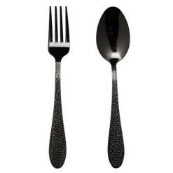 Frost dessertbestikk 8 deler svart
