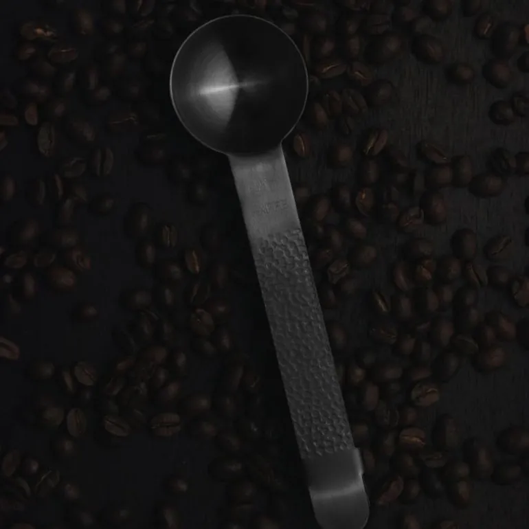 Frost kaffemål med klemme svart