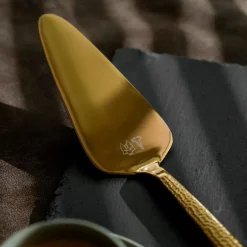 Frost kakespade 24 cm messing