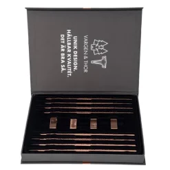 Frost Kito spisepinner 4 par med holder kobber