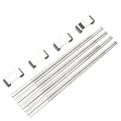 Frost Kito spisepinner 4 par med holder stål