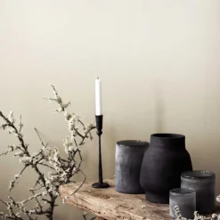 Frost lyslykt 13x19 cm grey