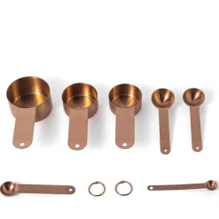 Frost måleskje 7 deler kobber