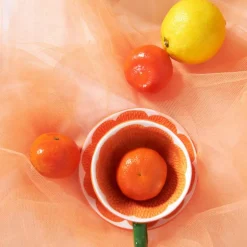 Fruity kopp med fat 25 cl mandarie