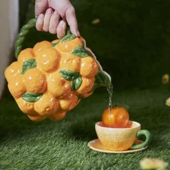 Fruity kopp med fat 25 cl mandarie