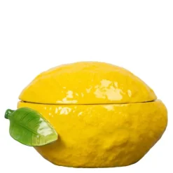 Fruity skål med lokk 13x9 cm lemon