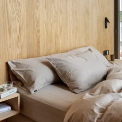 Frøya laken 180x200 cm beige