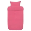 Frøya sengesett 140x220 cm sukkerrosa