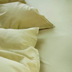 Frøya sengetøy 140x220 cm dempet lime