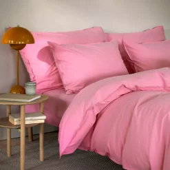 Frøya sengetøy 140x200 cm klarrosa