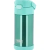 Funtainer drikkeflaske med rør 35,5 cl teal