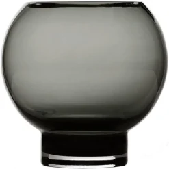 Galaxie lykt/vase 16,5 cm grå