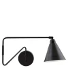 Game vegglampe 70 cm svart