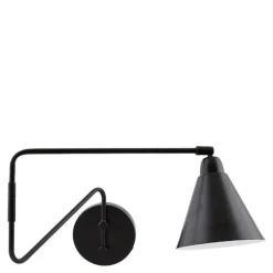 Game vegglampe 70 cm svart