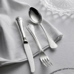 Gammal Fransk dessertskje/barneskje 16,2 cm 830